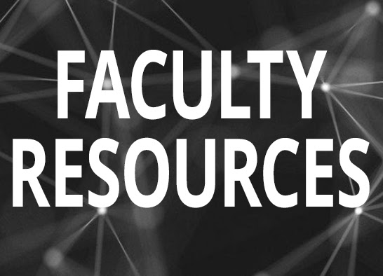 Faculty Resources